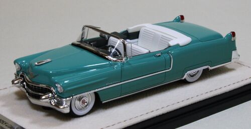 1 STAMP: 1955 CADILLAC 62 OPEN CONVERTIBLE, GELADON GREEN.