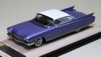 1 STAMP: 1960 CADILLAC ELDORADO SEVILLE COUPE, WHITE OVER HEATHER METALLIC.