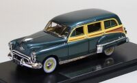 1 1948 OLDSMOBILE SERIES 88 STATION WAGON, ALPINE GREEN METALLIC. IN STOCK NOW!!
