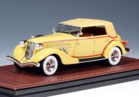 GLM: 1935 AUBURN 851 SUPERCHARGED PHAETON, YELLOW. CLOSED **SOLD***SOLD***