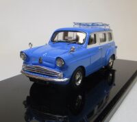 1 MC 17: 1961 STANDARD 10, COMPANION: WING MIRRORS, ROOF RACK. WHITE/BLUE.