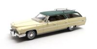1 1972 CADILLAC DE VILLE STATION WAGON - GREEN/CREAM. DEAN MARTIN.