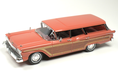 1 1959 FORD COUNTRY SQUIRE STATION WAGON, ROSE.