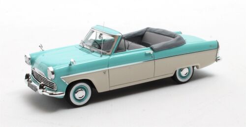 1 1956-62: FORD ZODIAC MK II, OPEN CONVERTIBLE, WHITE/TURQUOISE. ETA Q2 202