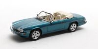 1 1995-96 JAGUAR XJS OPEN CABRIOLET, METALLIC TURQUOISE. LIMITED EDITION: 100 ONLY.
