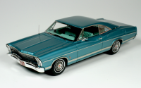 1 1967 FORD GALAXIE COUPE, CLEARWATER AQUA POLY.