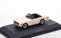 TRIUMPH TR6 TARGA ROOF, OPEN ROADSTER, WHITE.