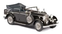 ESVAL MODELS 1/43 1933-37 MERCEDES BENZ 290 W18 OPEN CABRIOLET D, BLACK.