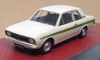 1966-70 FORD CORTINA MK II, SERIES II, LOTUS. WHITE - GREEN