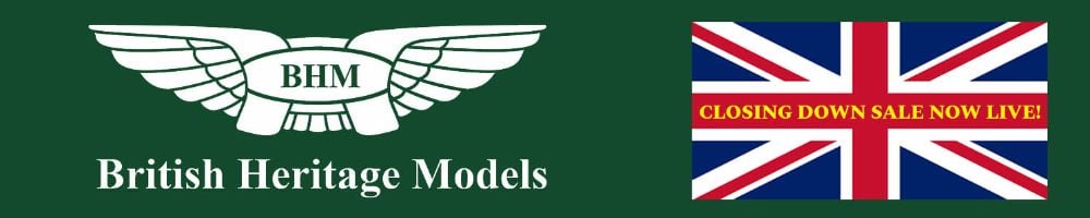 www.britishheritagemodels.co.uk, site logo.