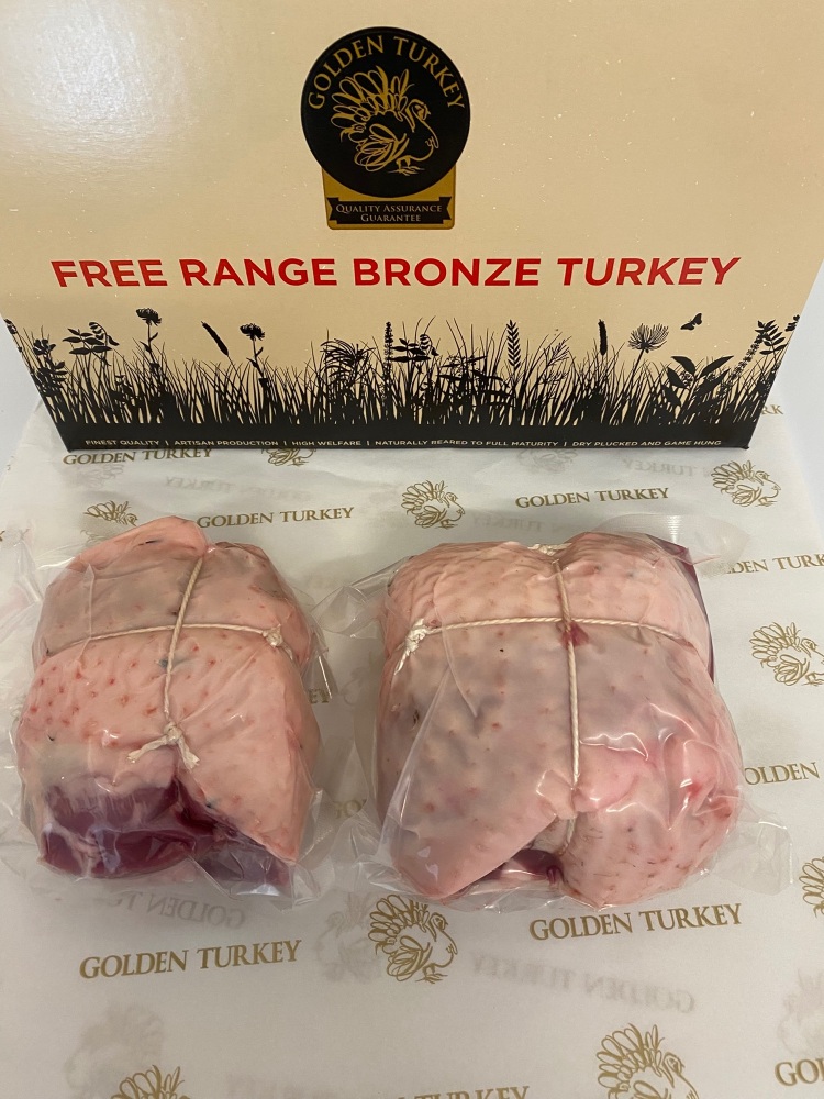 Turkey thigh parcels