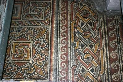 Mosaic floor