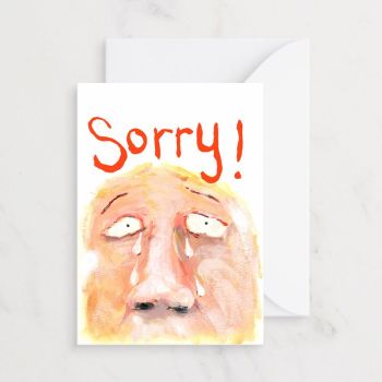 Sorry Notecard