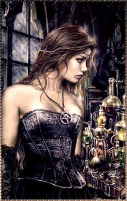 Witch's wish bottle