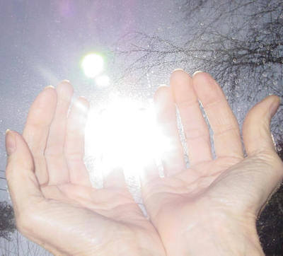 Illustrated instructions for a Healing spell that you cast yourself
