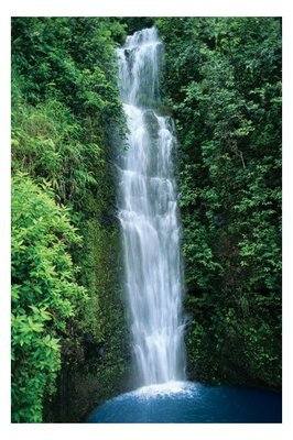 Illustrated instructions for a Healing waterfall shower spell that you cast yourself