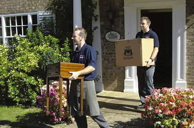 Illustrated instructions for a spell to Sell your house quickly and easily