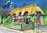 Fly over - art print