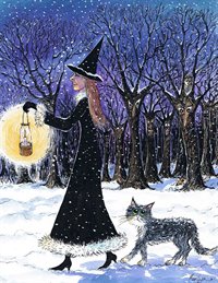 The dark wood - Art print