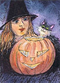 Pumpkin light - Art print