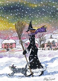 Snow on snow - Art print