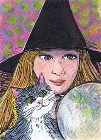The crystal ball - Art print