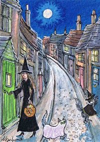 Trick or treat - Art print