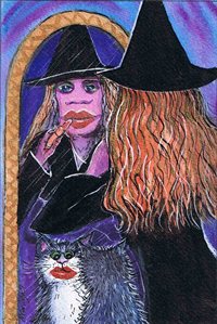 Witch's lipstick - Art print