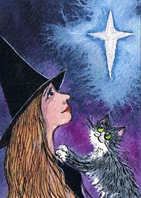 You are the star for which all evenings wait - Art print