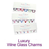 Luxury Wine Glass Charms