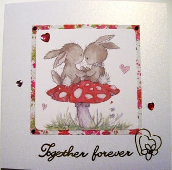 Together Forever handmade card