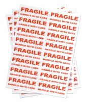 800 FRAGILE - HANDLE WITH CARE - Large Labels