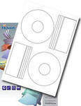 100 Hovat Matt Offset (PressIt Style) CD / DVD Labels
