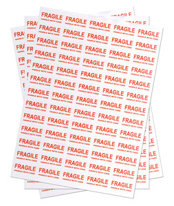 Small Fragile Labels