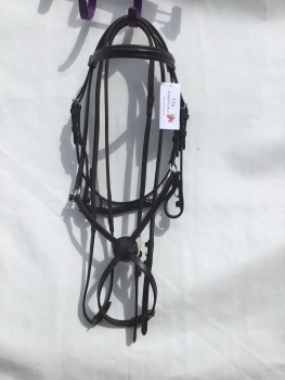 Mexican Bridle With Rubber Reins