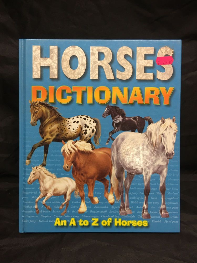 Horses Dictionary Book  Was £7.00