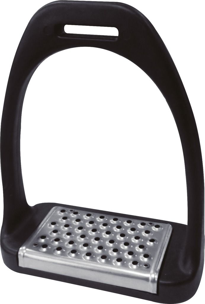 Composite Stirrups with Cheese grater Treads 