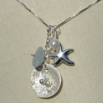 At the Beach Birthstone Necklace - CCN1