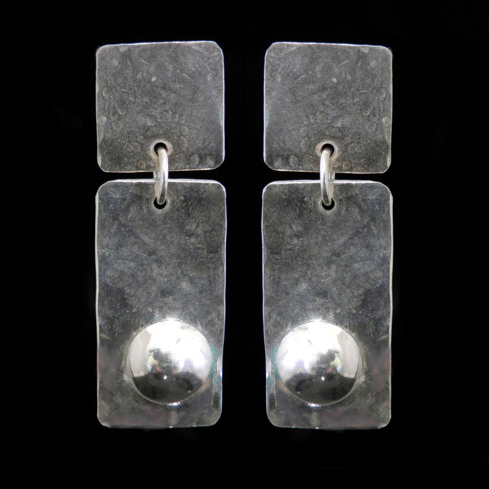 Large Silver Earrings  - Decoratifs -  DDE5