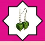 <!-- 003 -->Murano Glass Earrings