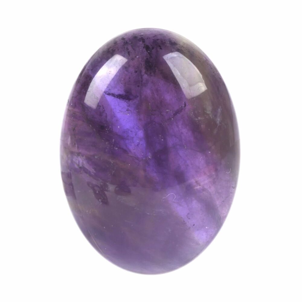 16x12mm Oval Amethyst Cabochon -  Ame16x12O