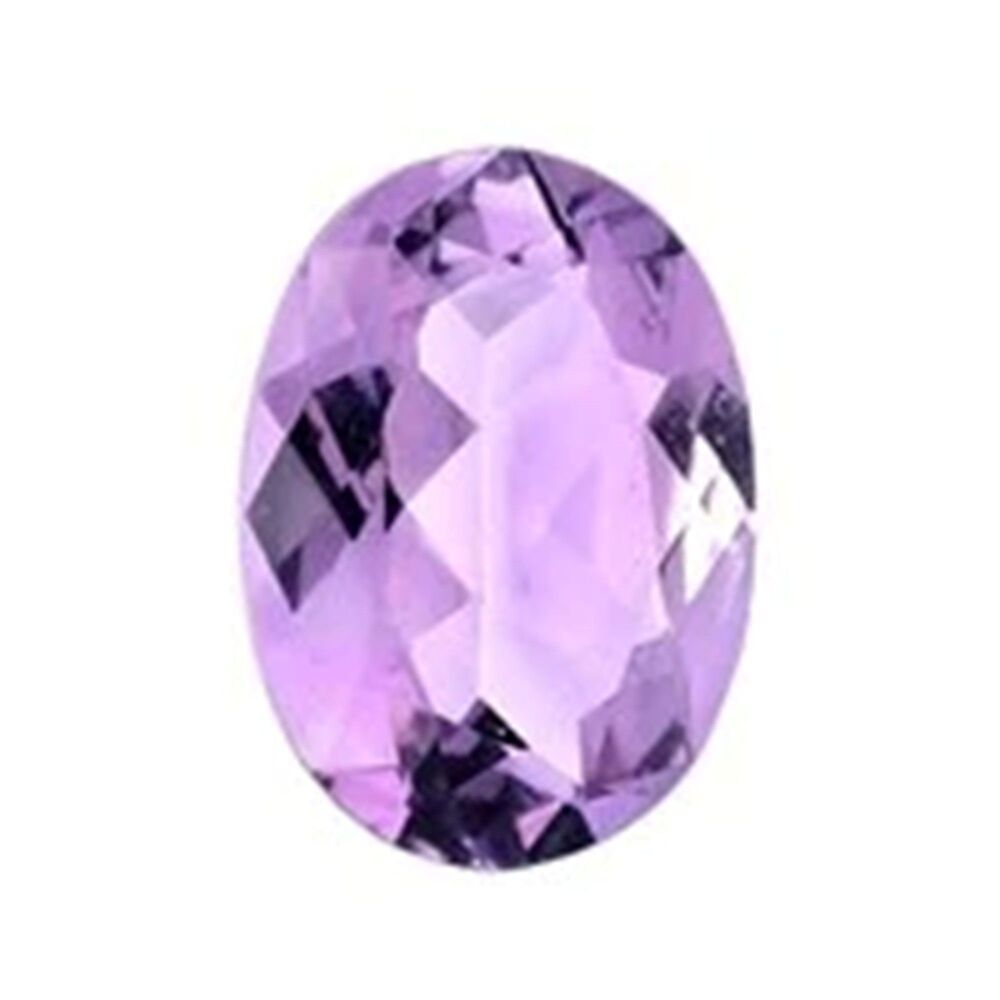 11x8.5mm Oval Faceted Amethyst - Ame11x8.5FacO