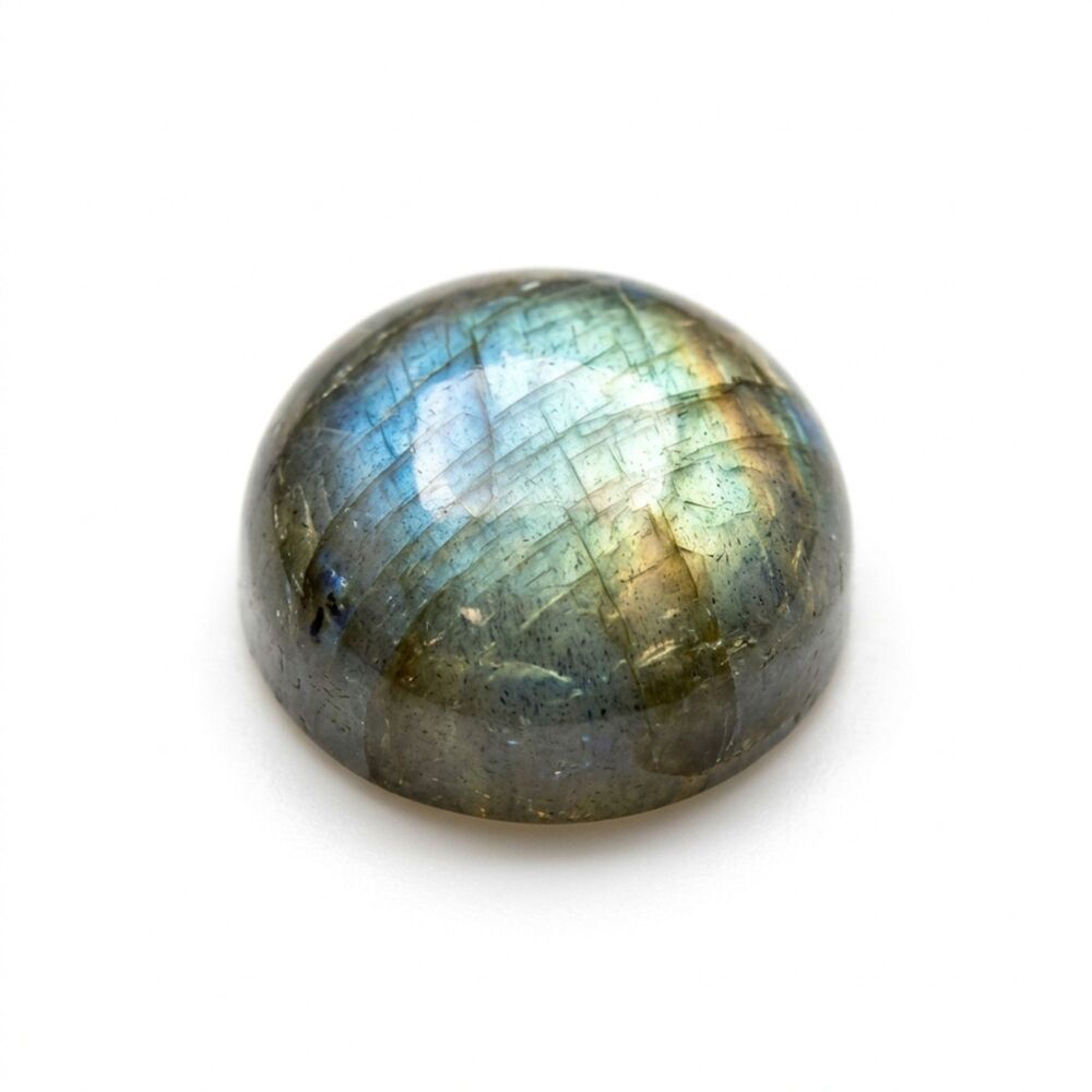 10mm Round Labradorite Cabochon - Lab10Rd