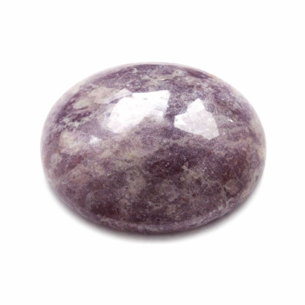 21.7mm Round Light Purple Agate Cabochon - Aga21.7Rd