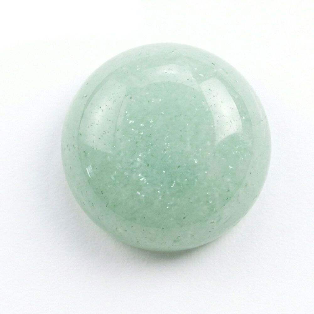 8mm Round Green Aventurine Cabochon - Ave8Rd