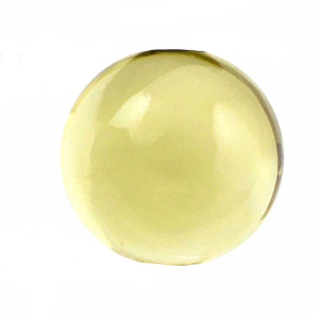 22.5mm Round Lemon Quartz Cabochon - LQ22.5Rd