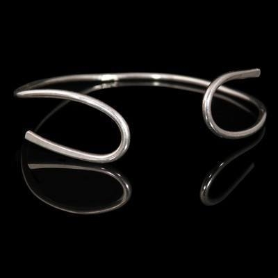 Handmade Silver Bangle - SWCB7