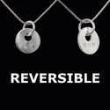 Silver Mum Jewellery - Reversible Pendant - BCP1