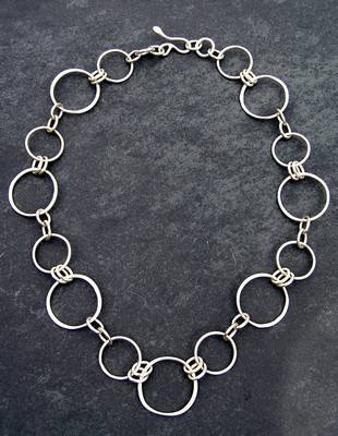Circle Necklace  "Connections" - SWCN3 / 3A