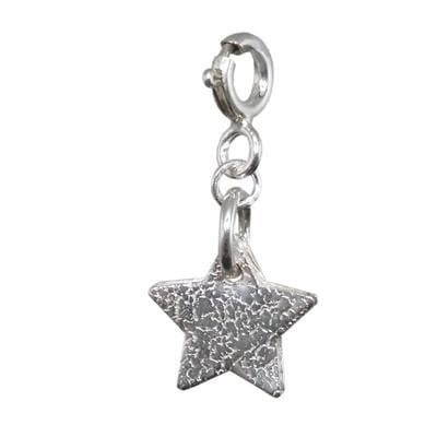 Silver Star Charm - BCC2